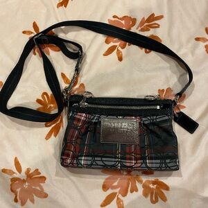 Coach Plaid Crossbody